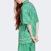 adidas Originals Adicolor 70s Satin Shirt Green IK7880