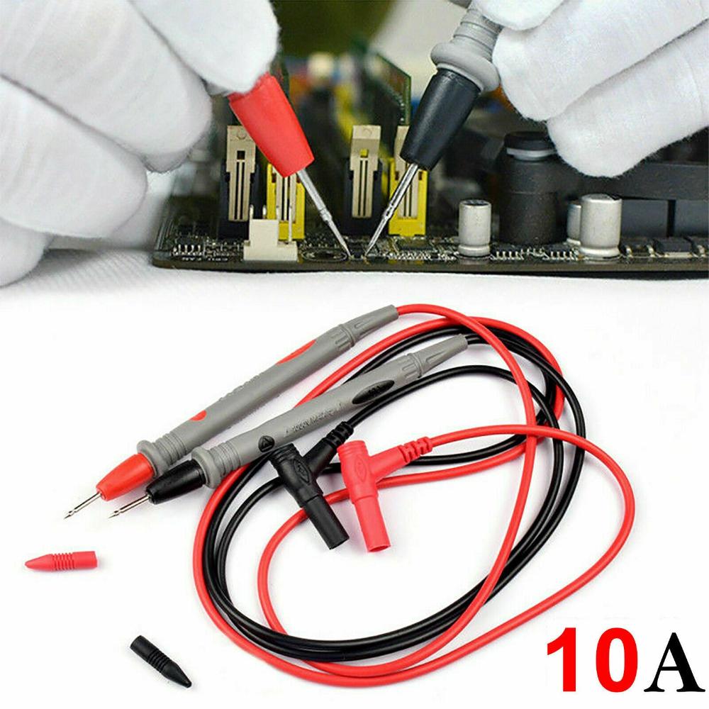 Pen Inspection Electrical Volt Meter Cable Tipped Probe Multimeter Test Leads Tester Probe