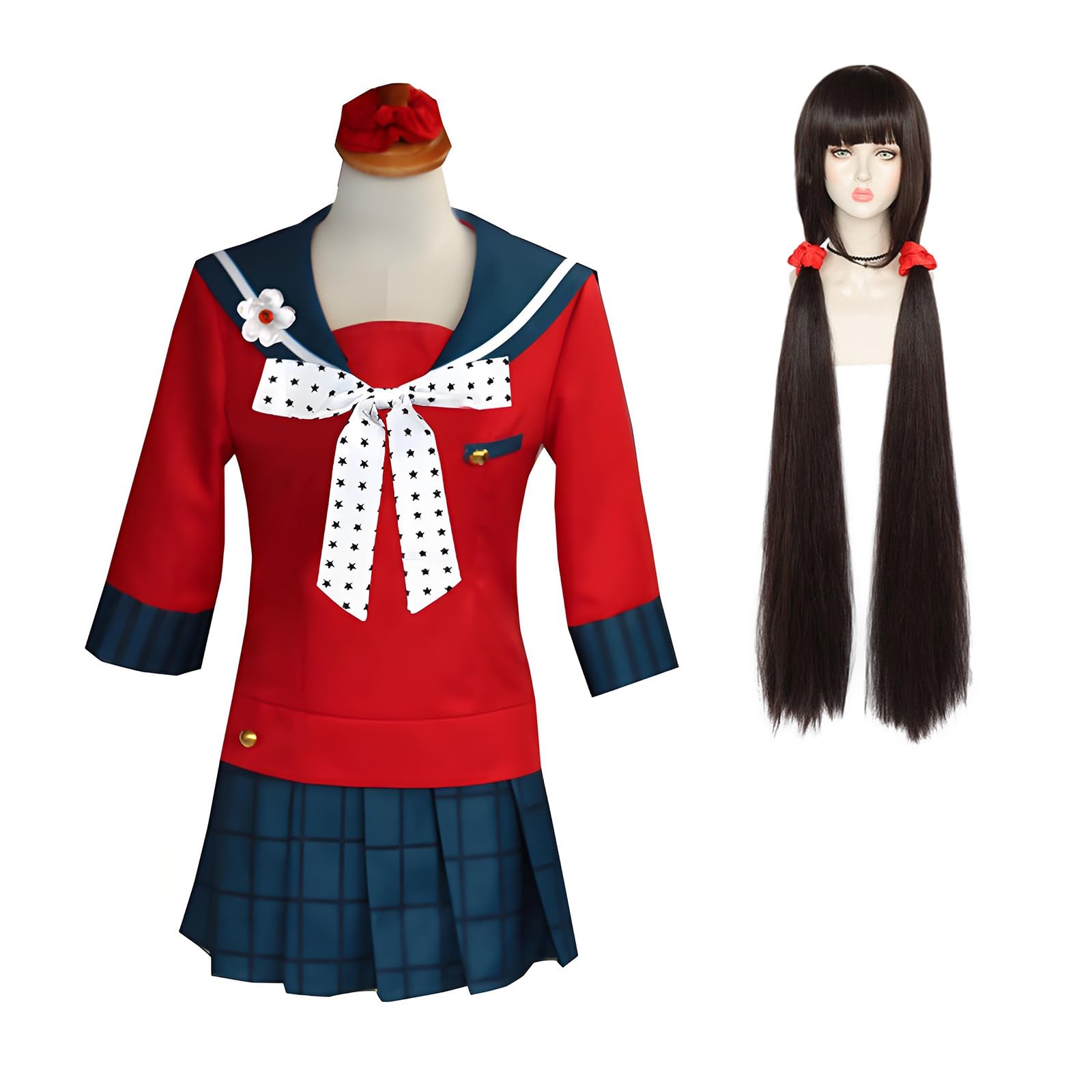 

Maki Harukawa cosplay with Super High School Level Nursery Danganronpa cosplay for school stage Harukawa Maki cosplay Harukawa with [Good quality]