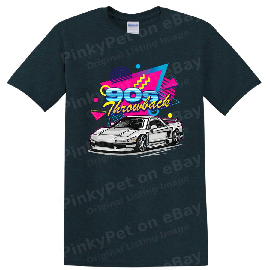 90s Throwback Car T Shirt Retro Vintage Graphic Tee for Car Enthusiasts