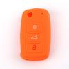 Suitable for Volkswagen Bora Santana Golf Car Silicone Key Cover Soft Rubber Key Bag Remote Control Protective Cover