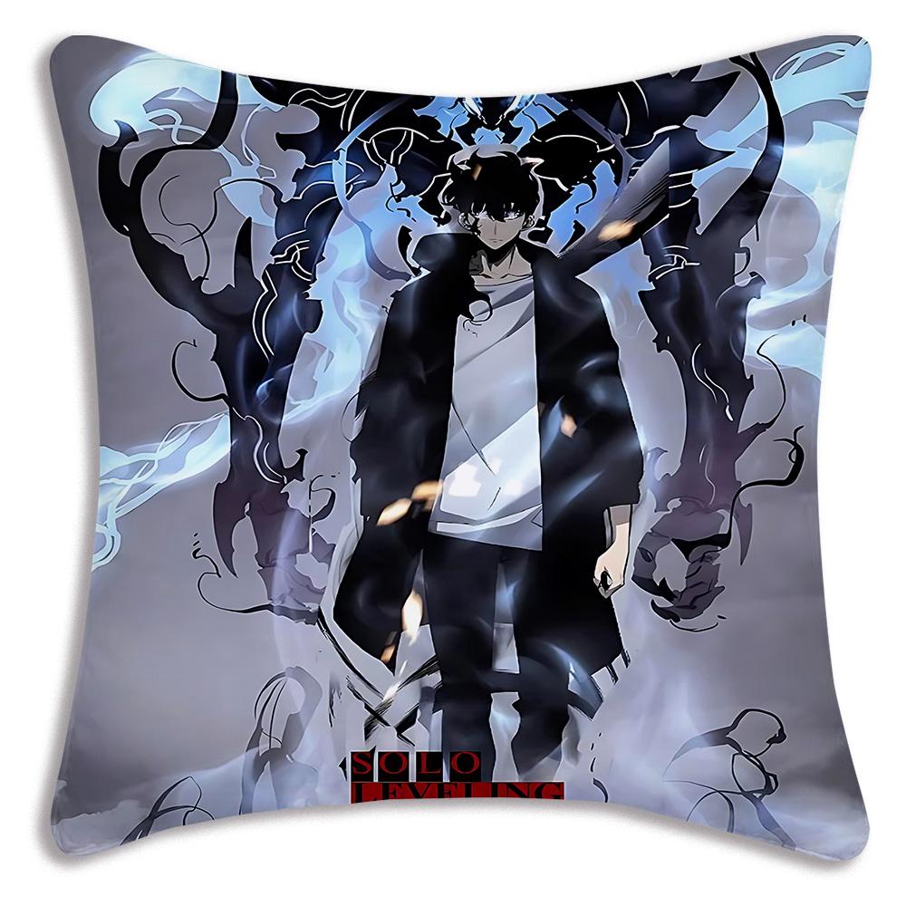 Cartoon Cool Solo For Levelings Pillow Covers Cartoon Sofa Decorative Home Double-sided Printing Short Plush Cute Cushion Cover