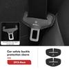 YMSOV1 Car Seatbelt Buckle Cover Protector Cover Anti-scratch Cover For Alfa Romeo Giulietta GT 159 147 156 Mito Brera Giulia Spider F1