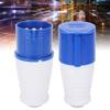 2 Pcs 3Pin SinglePhase Industrial Plug Connector 32A 220-250V Brass Rod Industrial Power Waterproof Blue Power Plug Set
