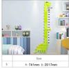 Cartoon Children's Height Measure Wall Sticker Cartoon Growth Chart Baby Room Wall Sticker Home Decoration Acrylic Wall Sticker