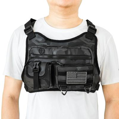 Sac de poitrine de sport résistant à l'eau léger pour homme