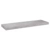 VidaXL Floating Wall Shelf Concrete Grey 80x23.5x3.8 Cm MDF