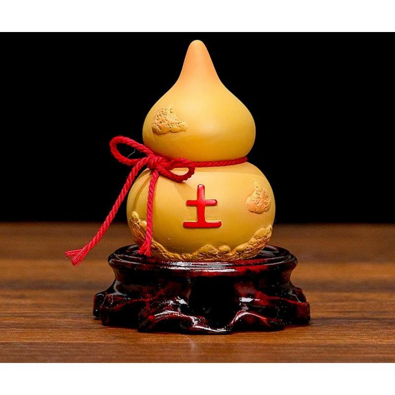 

Bring Wealth and Luck Photo Props Yin Yang Feng Shui with Tassel Home Decor Housewarming Gift Gourd Crafts Hanging Ornament