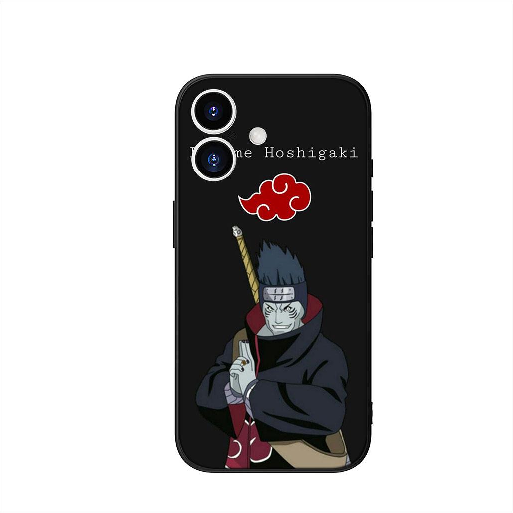 

KISAME Pain Itachi Narutos Akatsuki Phone Cover Case for Apple iPhone 16 15 14 Plus 13 12 Mini 17 Pro Max + 16E Air 16+ ProMax iPhone 12 Pro