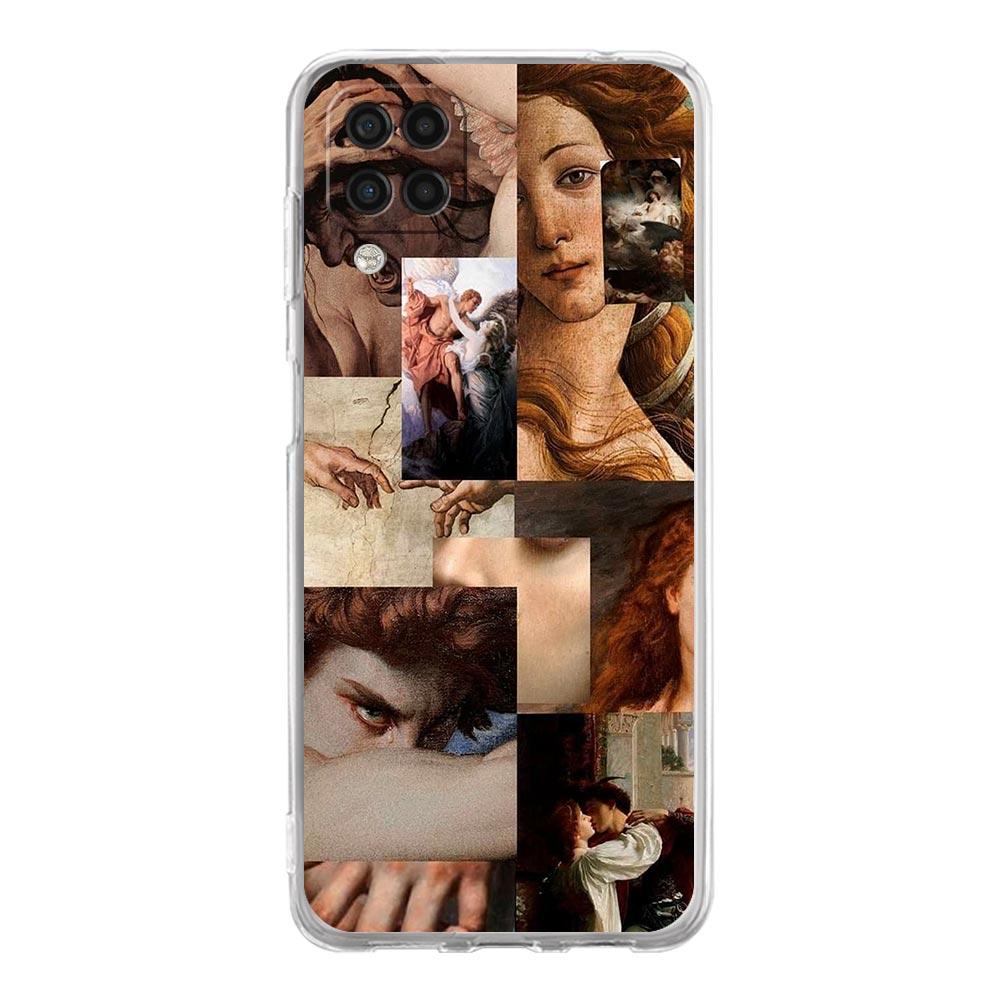 Renaissance art Painting Phone Case For Samsung A51 A71 A21S A12 A11 A31 A41 A01 A03S A22 A13 A33 A73 A53 A52 A32 5G A23 Cover