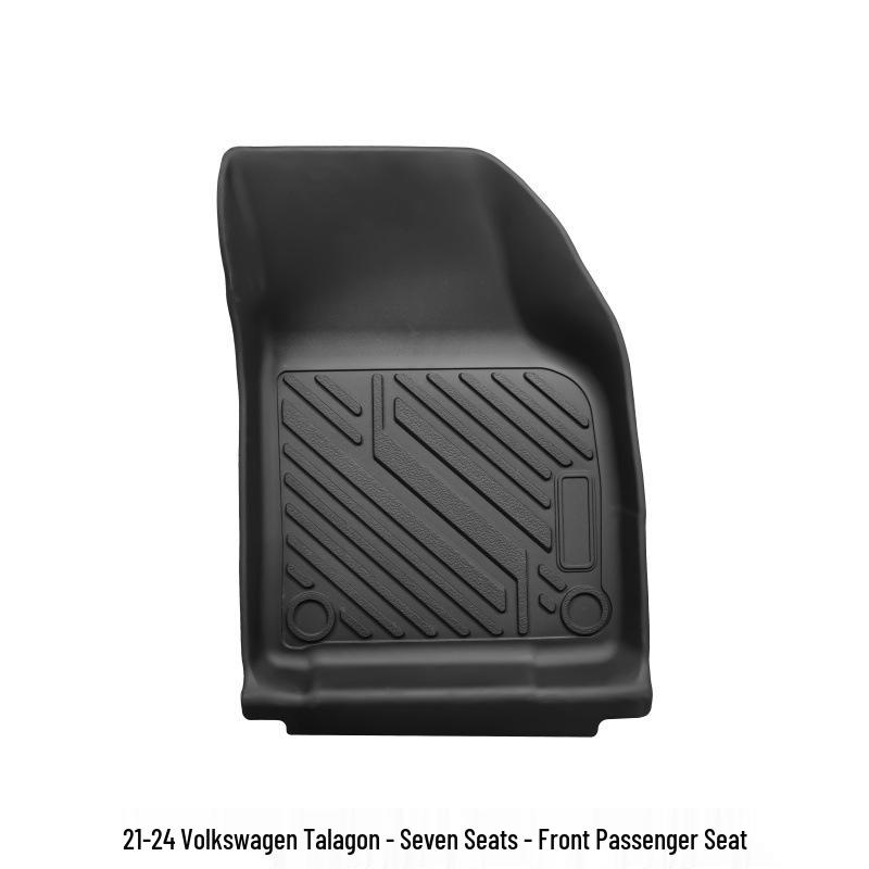 Volkswagen Tayron 21-24 Eco-Friendly 3D High-Edge TPE Floor Mats