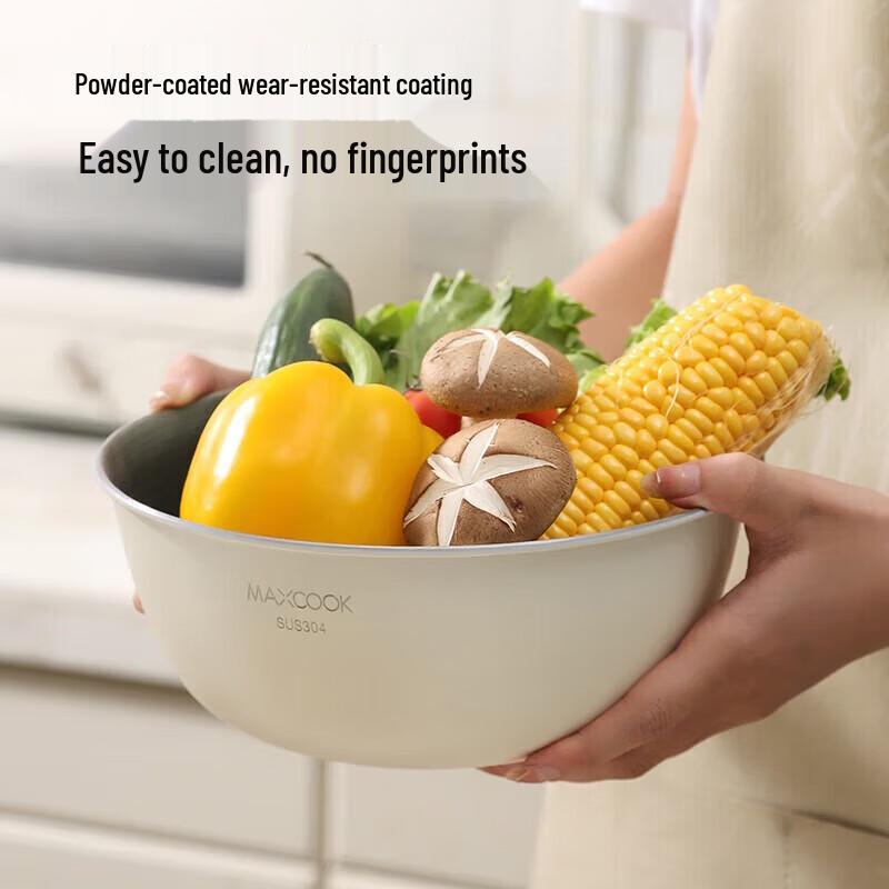 MAXCOOK 304 Stainless Steel Mixing Bowl