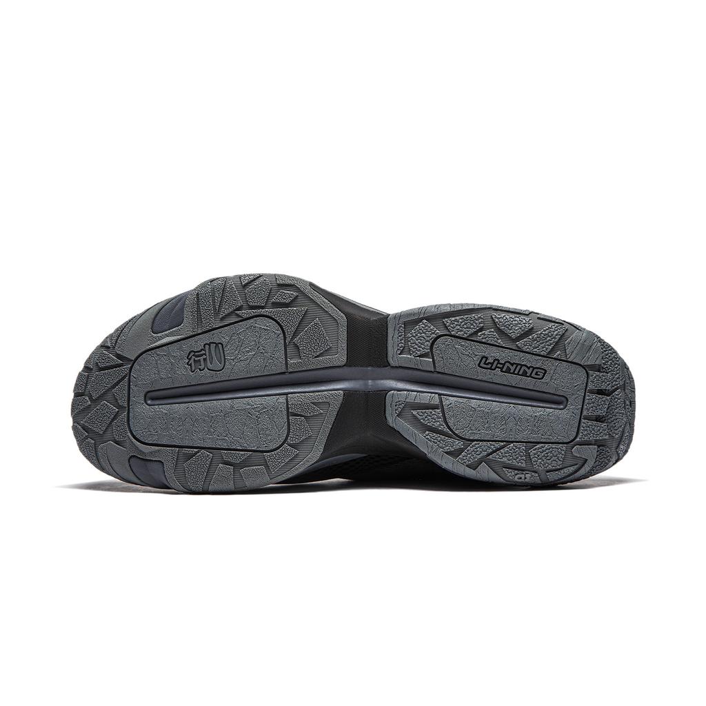New LiNing CF Tracing Collection, Xingshan 3 Lite Cushioning, Wear Resistant Low top Casual Shoes Unisex Black AGLU147-1