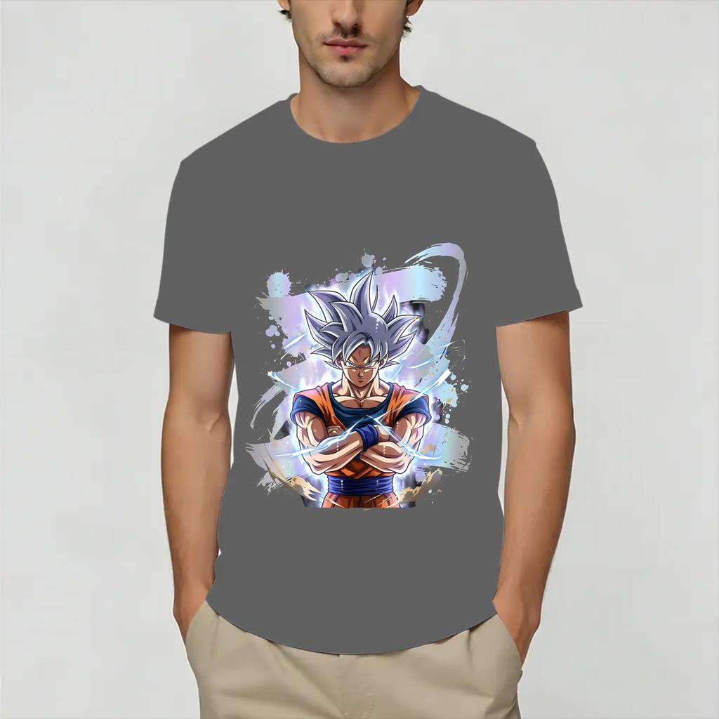Dragon Balls T Shirt Beach Hip Hop T Shirts Unisexs 100 Cotton Breathable Oversize Top Tees Short Sleeves Aesthetic Tops