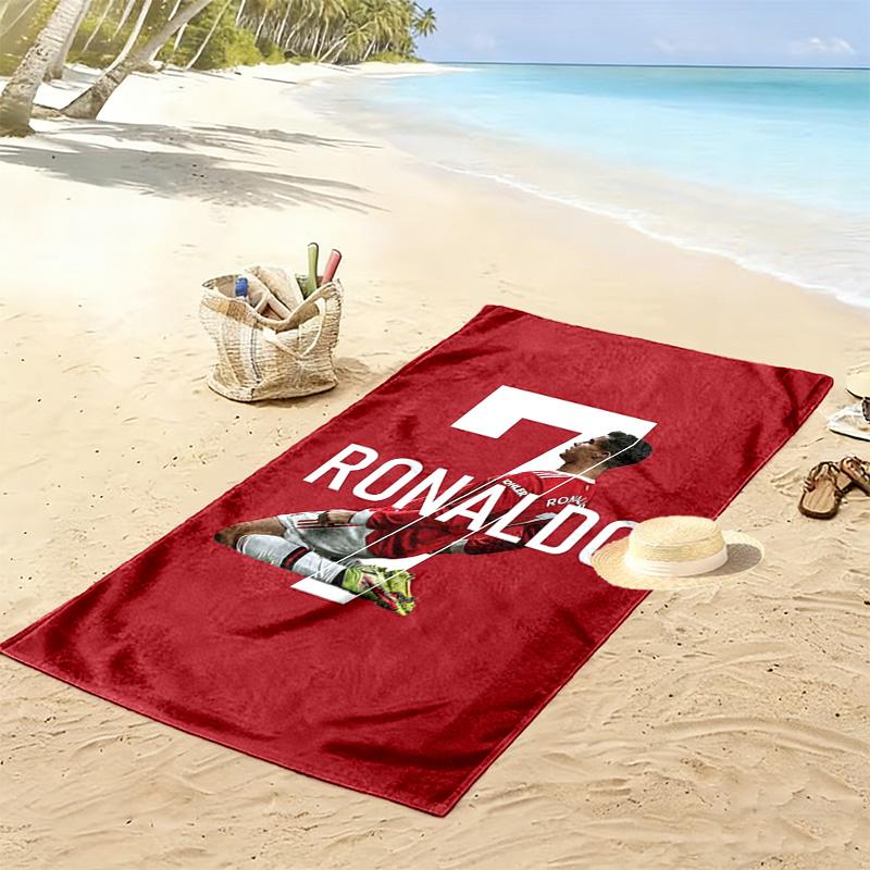 Electric Soccer Triumph beach towel Portable for travel Outdoor camping Outdoor pool towel quick-drying swim towel Absorbent bath towel