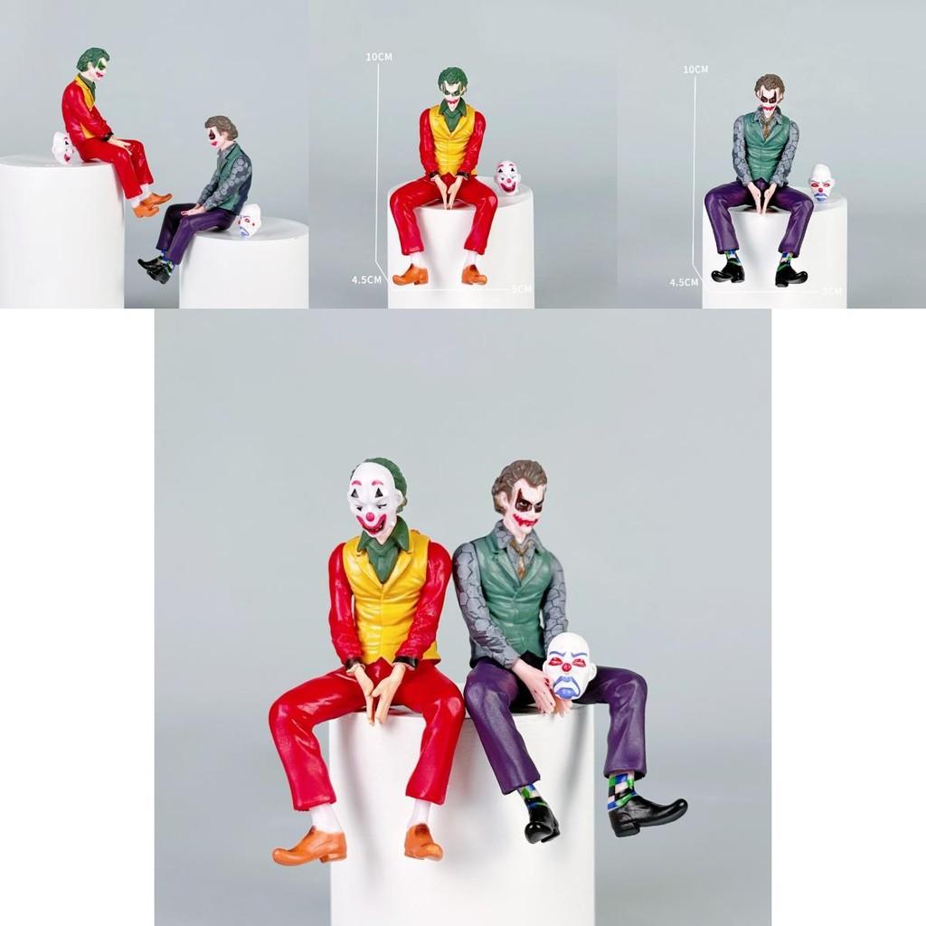 Joker Car Ornament Pvc Action Figure With Removable Mask For Vehicles