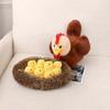Plush Chicken with Henhouse and 10 Chicks in Eggs for Christmas Stocking Stuffers Soft Toy Playset for Kids