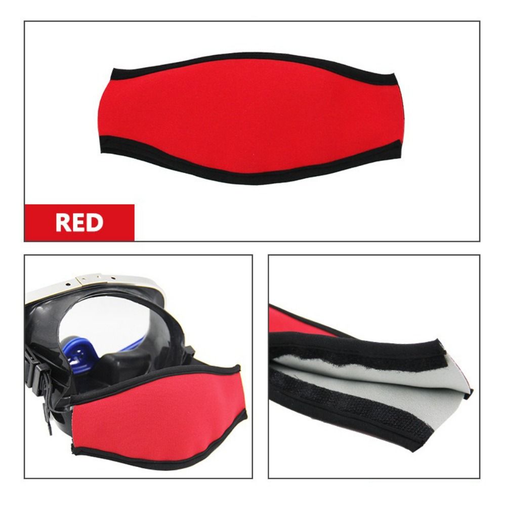 Non-Slip Diving Mask Strap Waterproof Mask Strap Cover Swimming Goggle Strap Scuba Diving