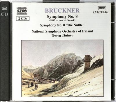 CD ANTON BRUCKNER - IRISH NATIONAL SYM - Symphony No. 8 (1887 Version, Ed. N 855421516 Naxos 1998 Europe Classical Used
