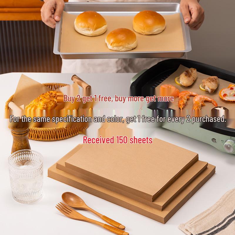 Dual-Sided Non-Stick Silicone Baking Paper for Oven and Barbecue