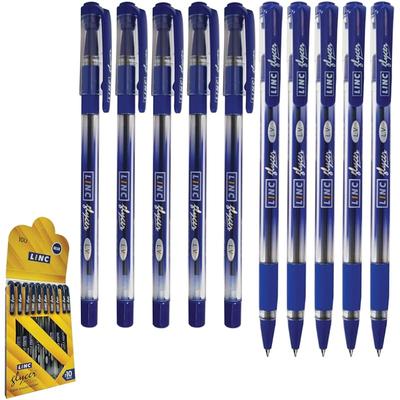 Linc Glycer (0.6 Mm) Ball Pen, Blue, (15pcs)