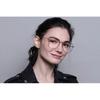 Plný rám Oválny Červený Zlatý Smartbuy Collection Libai 924 Módne Unisex Okuliare
