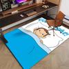 1pc Curious George Design Printed Area Rug Carpet for Bedroom Living Room Home Decor Rugs Mat Non Slip Mat Rug for Bedside
