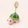 Ciondolo Appeso Animale Lavorato a Maglia da 13 cm Portachiavi Carino Tartaruga Pinguino Elefante Sgabello Divertente Fascino per Zaino Regali per Ragazze