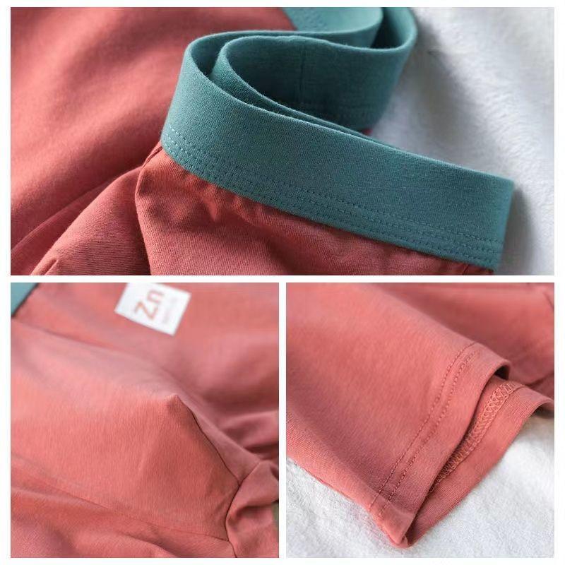 WTEMPO 1PC Boxers Solid Color Sexy Men's Panties Cotton Men's Underpants