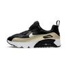 Nike Air Max 90 Tiny Cushioning Low top Running Shoes Black Gold Children Aged 3 7 Years Old DC9200-091