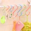 Plastic Scarf Towel Hanging Storage Rack Organizer S-Shaped Hook Key Holder Clothes Hanger