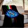 Coperta con Emblema del Napoli Calcio Coperta in Flanella da Esterno per Campeggio, Escursionismo, Feste in Giardino, Essenziali per Picnic, regalo per famiglia e amici