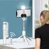 With Soft Beauty Cell Phone Selfie Stick Tripod Bluetooth Remote Wireless Selfi Stick Phone Holder Stand