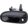 ECCPP Exterior Door Handle 1996-2000 for Honda for Civic Outer Replacement Front Rear Driver Left Passenger Right 4pcs Black