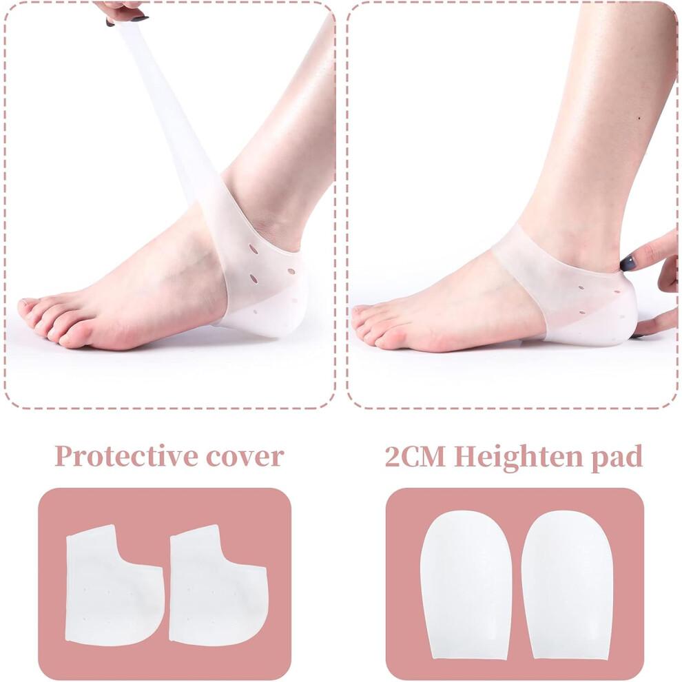 Moisturizing Material Heel Sleeve, Non-Slip and Firm for Relaxed Walking and Running