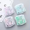 Kituri Mini Rechizite Școlare Makaron, Kituri Mini Rechizite de Birou, Include Mini Capsator, Foarfecă, Extractor de Capse, Capse, Suport pentru Bandă Adezivă