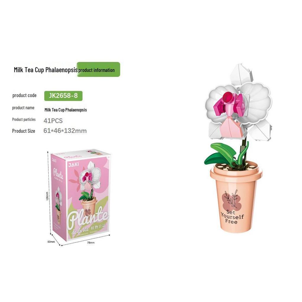 Compatible Lego Eternal Flower Valentine's Day & Teacher's Day Rose Puzzle Building Toy Set