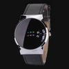 Fashion Ceative Dial Moveable Digital Watch Unisex Women Men Sport Watches Leather Band Quartz Wristwatches Cheap Price