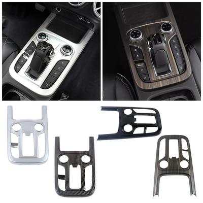For GWM Tank 300 2024 2024 Gearbox Gear Shift Panel Frame Cover Trim Interior Accessories Styling Carbon Black Wood Grain Decor