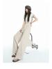 2026 Women's Black Slimming Wide-Leg Casual Pants, Plus Size, Soft Thin Fabric, Straight-Leg Design.