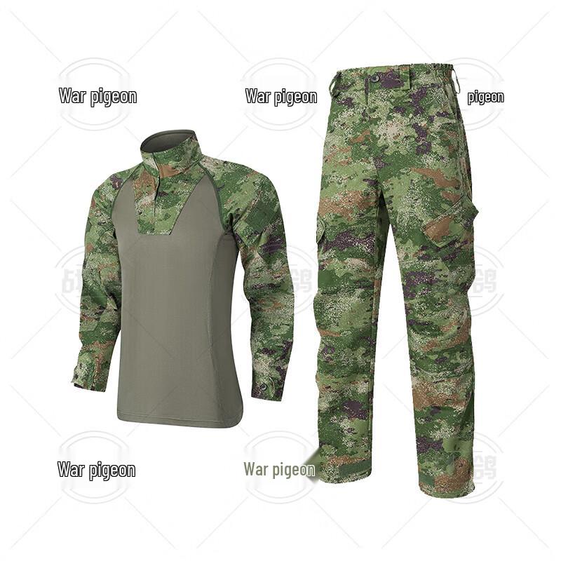 Men's Jungle Camouflage Tactical Training Suit Set