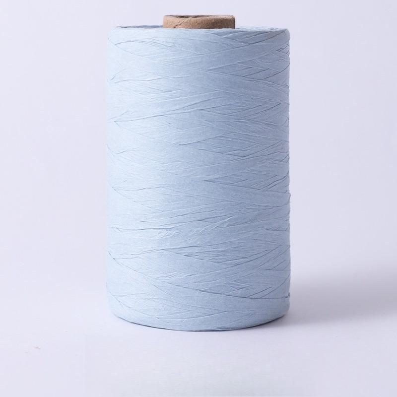 280-300M Natural Paper Raffia Yarn for Hand Knitting Crochet Straw Sandals Summer Hats DIY Hook Bags Cotton Grass Thread