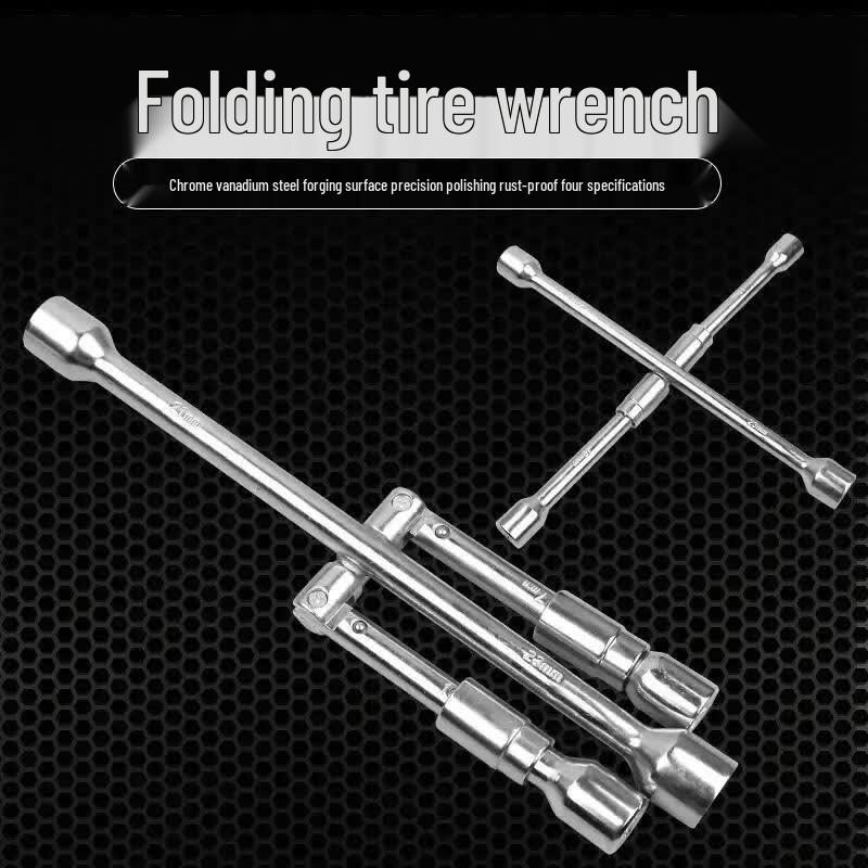 Belton Foldable Cross Socket Tire Wrench