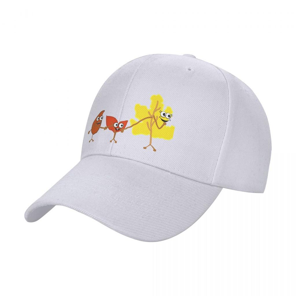 Family of Leaves Baseball Cap Streetwear Luxury man cap fishing caps man Golf Wear Golf Women Mens
