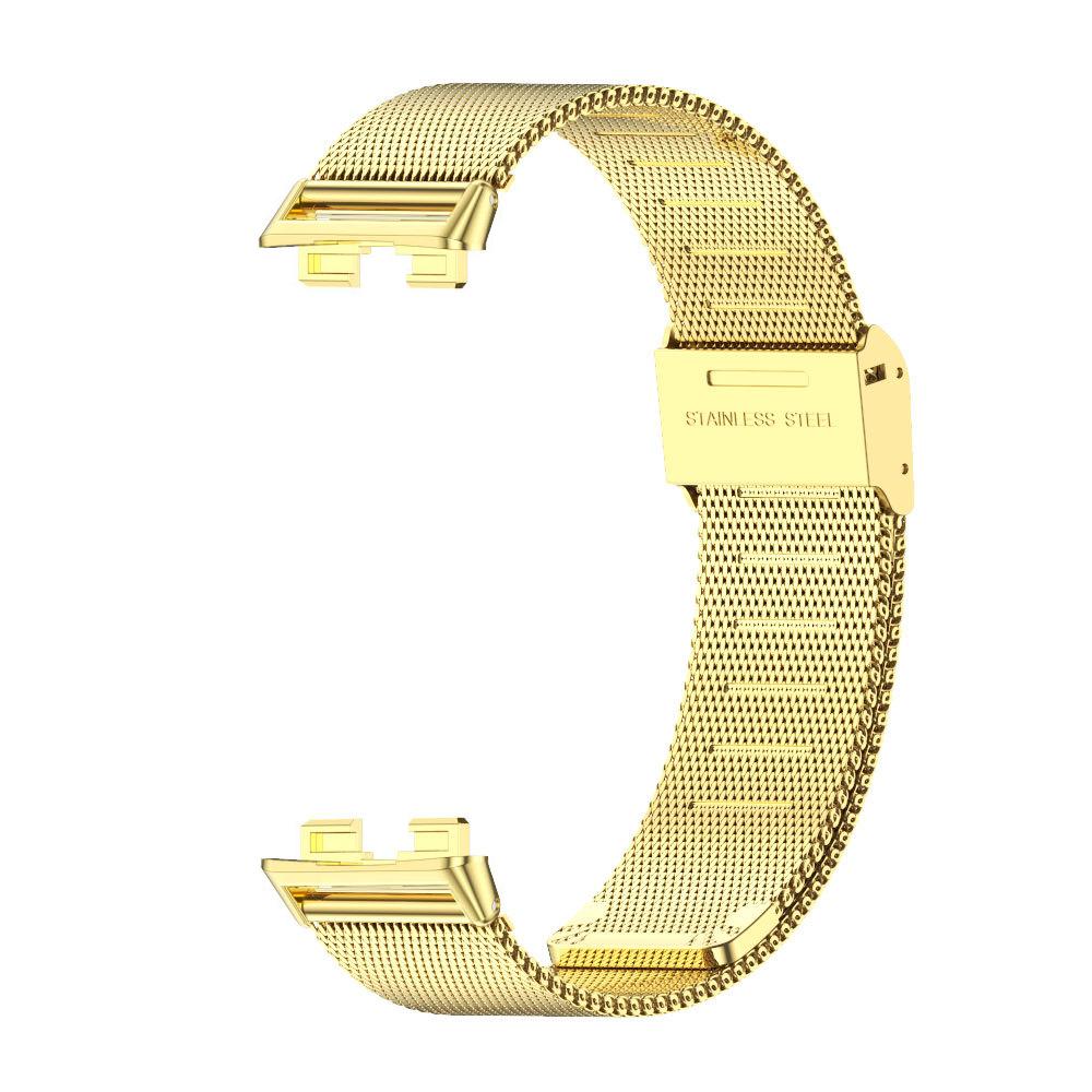 Mesh Watch Band For Huawei Band 10 9 8 Stainless Steel Wrist Bracelet Strap Loop For Huawei Band 8 9 10Correa 2027
