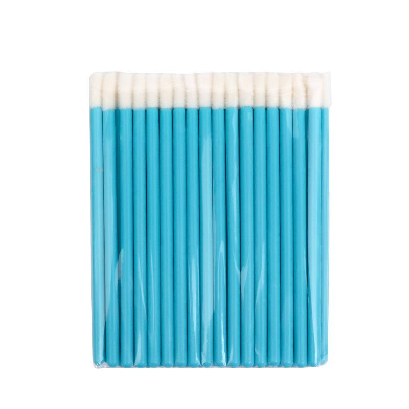50 Pcs Disposable Lip Gloss Stick Applicator Lipstick Wands Set Cosmetic Tools Lip Brush Makeup Tools Hollow Lip Wands Nylon