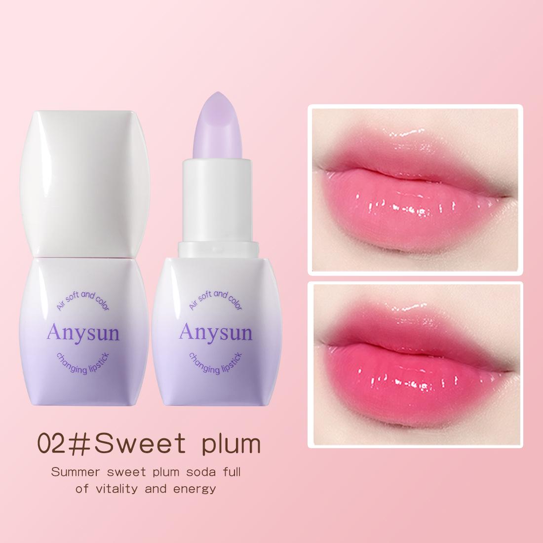ANYSUN Color-Changing Jelly Lipstick: Long-Lasting, No-Fade, Non-Sticky.