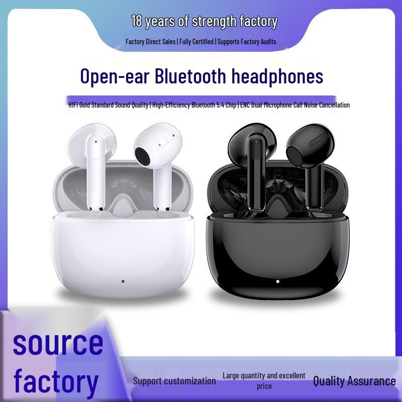 S41 High-Quality Half-In-Ear Bluetooth Earbuds: Wireless, Long Battery Life