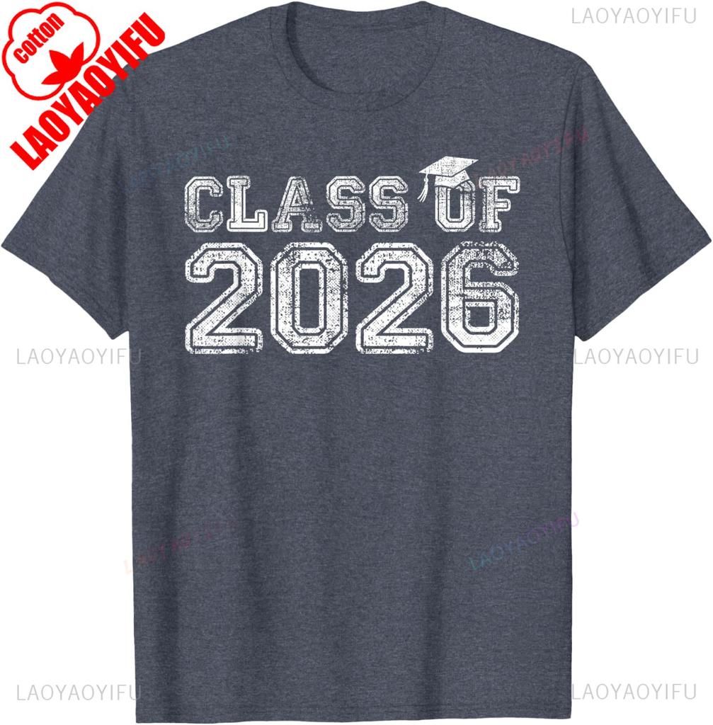 Senior 2026 Graduate Class of 2026 Graduation Men Women TShirt  Graphic T Shirts Harajuku Shirts Funny Regular Short Sleeve