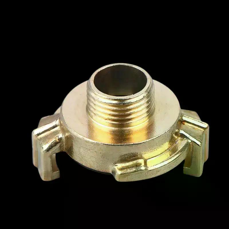 Copper Tap Adapters DN15 DN20 DN25, Rapid Connect Water Couplings, Claw Connection for Garden